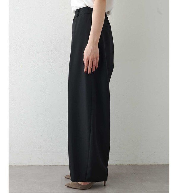  「＜WEB限定＞【Nuition】リネンライクコクーンパンツ」|チノ|