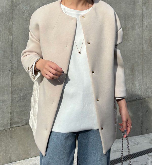  「【軽くて暖かい】ダンボール&times;キルティング　スムースフィットコート」|その他|