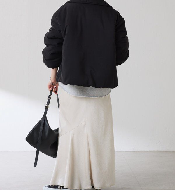  「【洗えるコート/500g】ウォッシャブル中綿ジャケット」|その他|