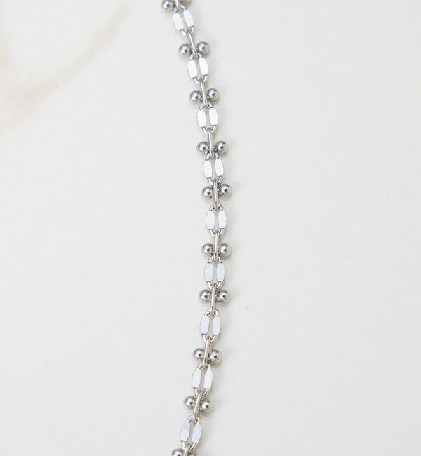  「【PAPILLONNER/パピヨネ】アクセントチェーンネックレス」|リング|