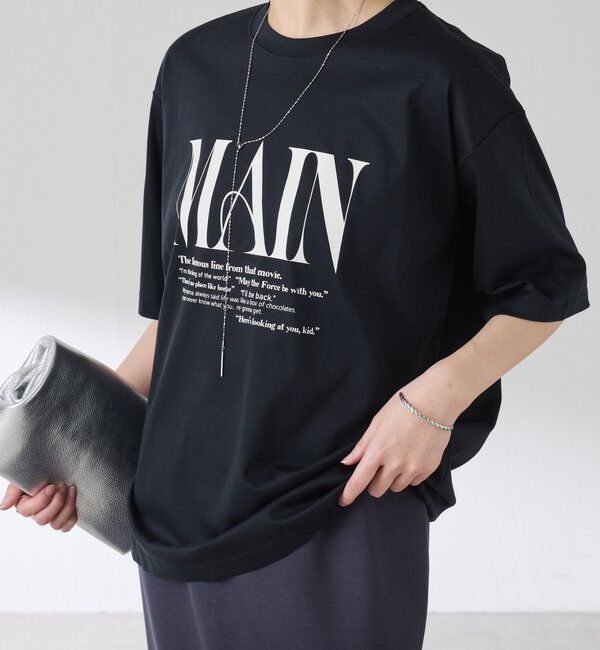  「オーバーロゴTシャツ」|Tシャツ・カットソー|