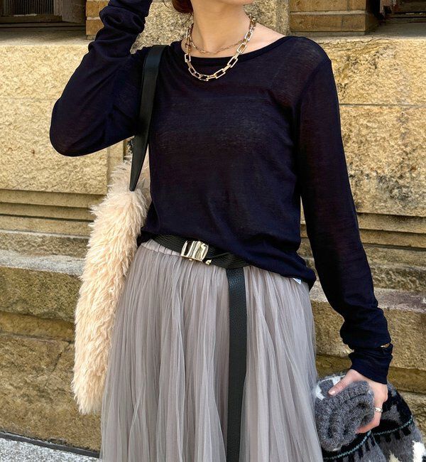  「【新色追加】コットンシアーTEE」|Tシャツ・カットソー|