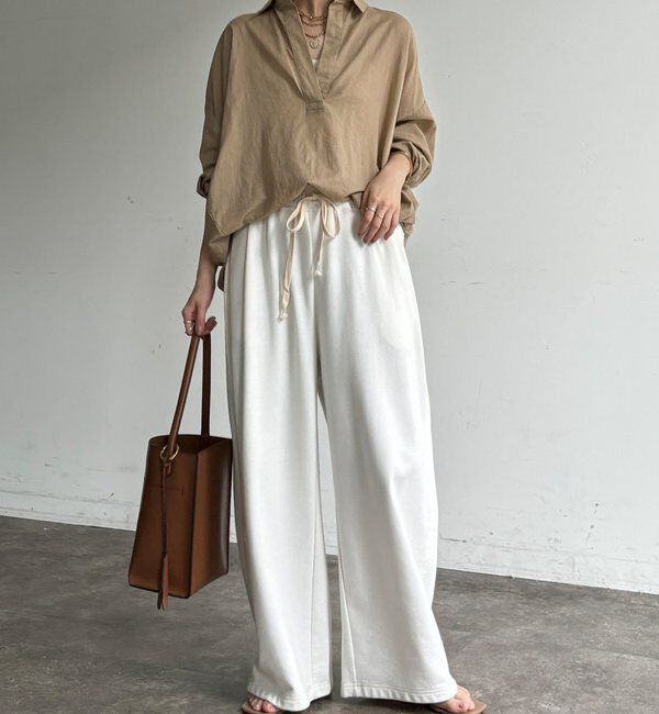  「ドロストスウェットパンツ」|チノ|