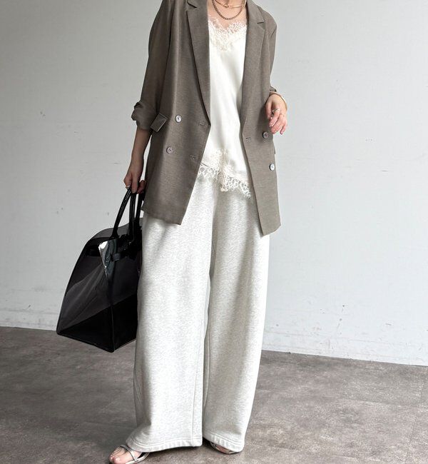  「ドロストスウェットパンツ」|チノ|