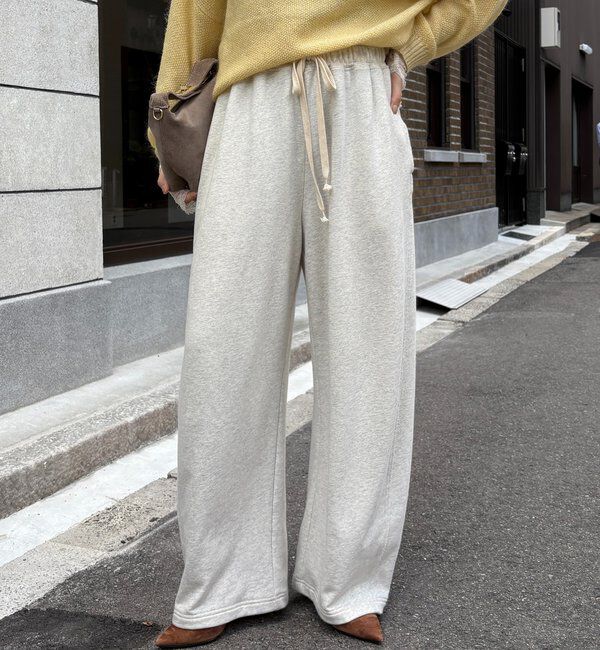  「ドロストスウェットパンツ」|チノ|