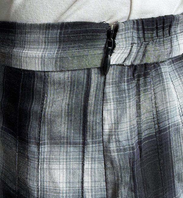  「チェックプリーツスカート」|スカート|