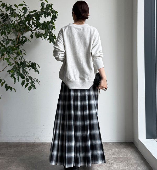  「チェックプリーツスカート」|スカート|