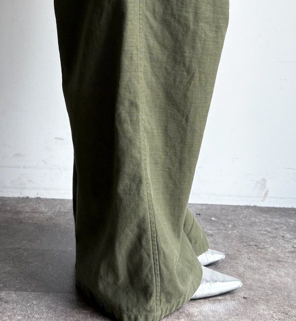  「タックトラウザーパンツ」|チノ|