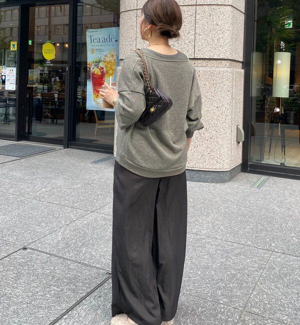  「【新色追加/インフルエンサーSAKURA企画】ラメスウェットタンクセット」|Tシャツ・カットソー|