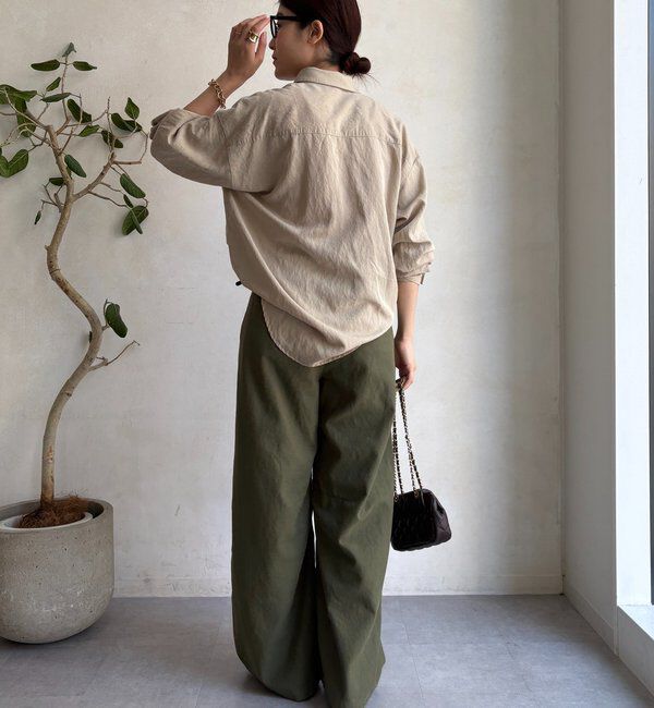  「【セットアップ対応】ピグメントライクシャツ」|シャツ・ブラウス|