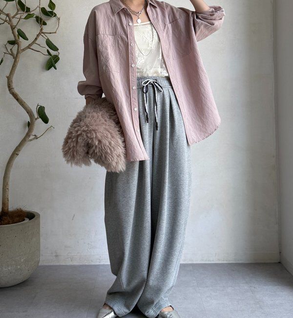  「【セットアップ対応】ピグメントライクシャツ」|シャツ・ブラウス|