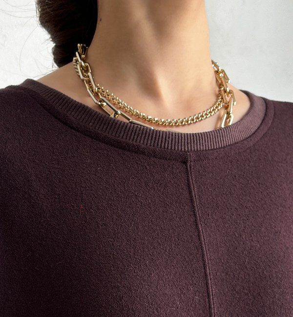  「ブークレーダンボールロングスリーブワンピース」|ワンピース|