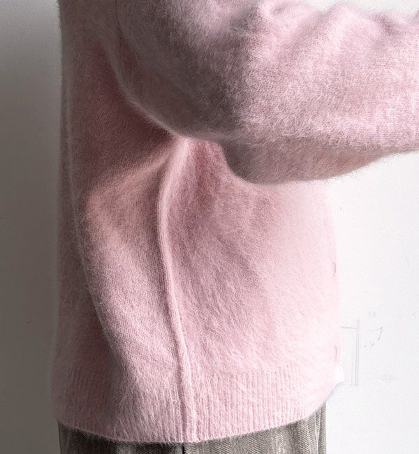  「ファーカシミヤカーディガン」|カーディガン|