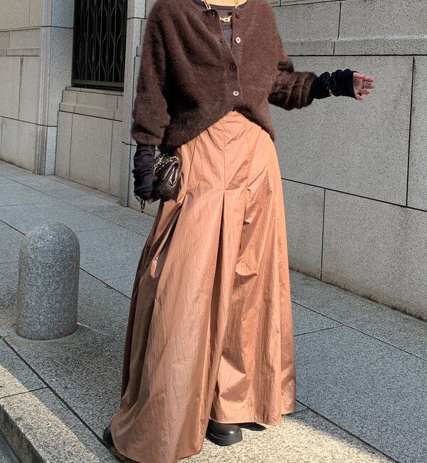  「ファーカシミヤカーディガン」|カーディガン|