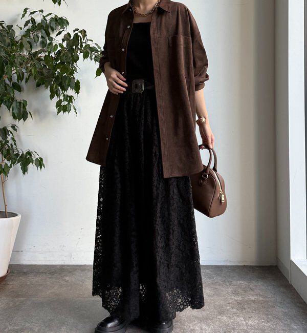  「スウェードシャツ」|シャツ・ブラウス|