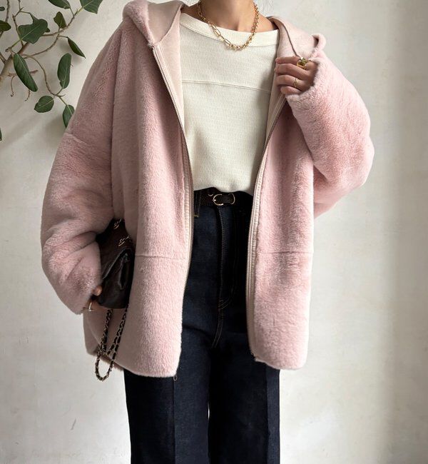  「リバーシブルフェイクムートンコート」|その他|