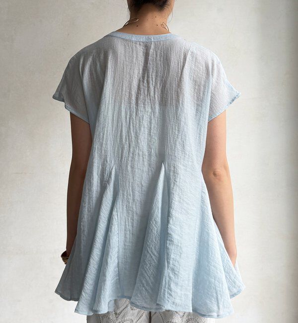  「【WEB限定】フレンチフレアブラウス」|シャツ・ブラウス|