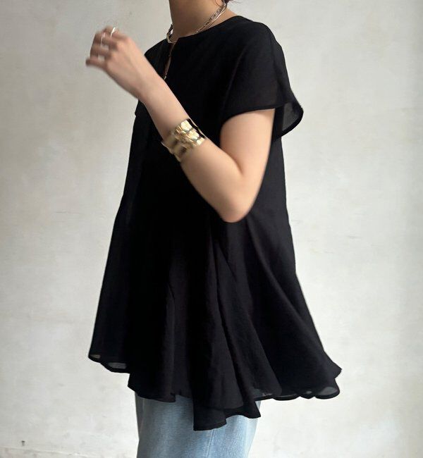  「【WEB限定】フレンチフレアブラウス」|シャツ・ブラウス|