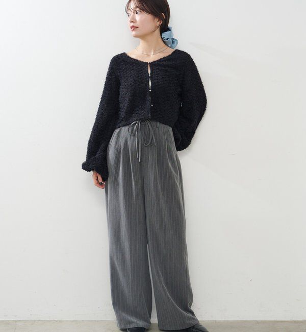  「【WEB限定/2サイズ展開/全骨格◎/裏地無し】ピンストライプスラックス」|チノ|