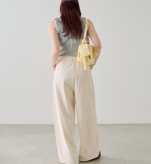  「【WEB限定/2サイズ展開/全骨格◎/裏地無し】ピンストライプスラックス」|チノ|