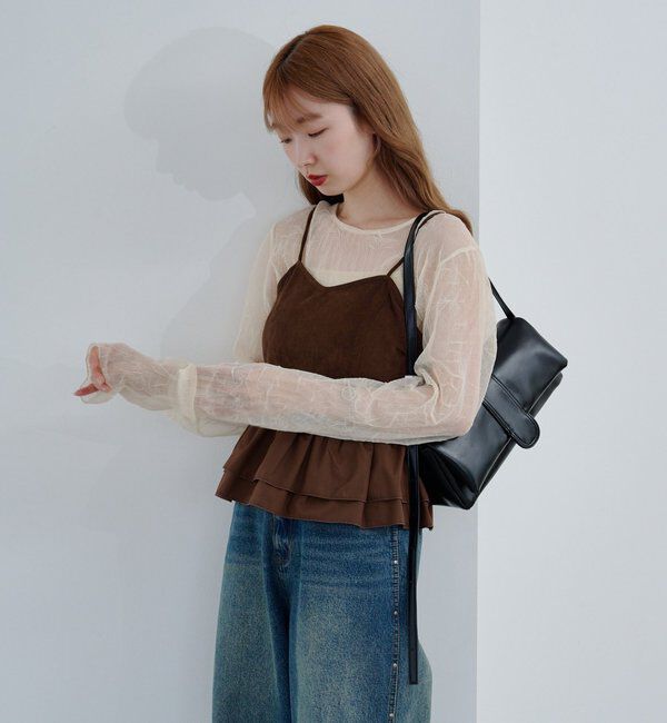  「ランダムチュールメローTEE」|Tシャツ・カットソー|