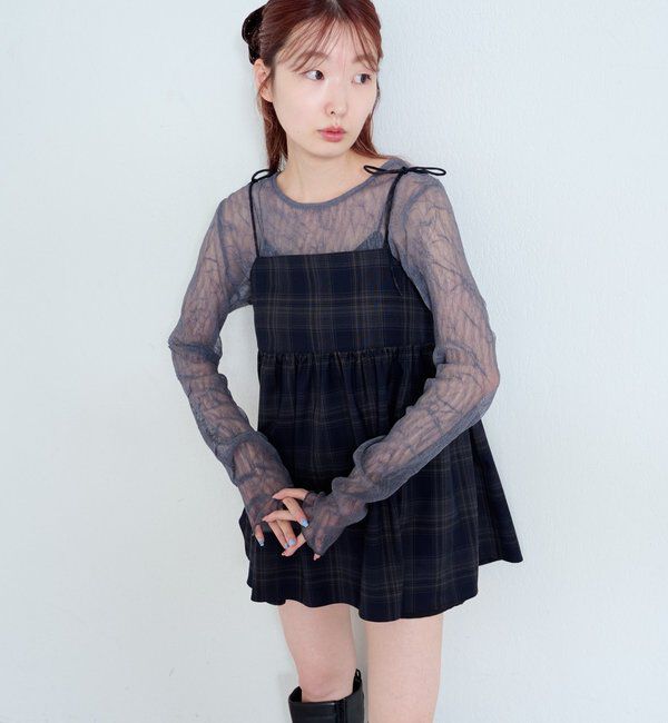  「ランダムチュールメローTEE」|Tシャツ・カットソー|