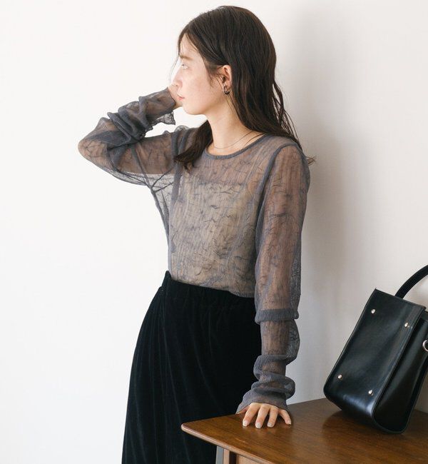  「ランダムチュールメローTEE」|Tシャツ・カットソー|