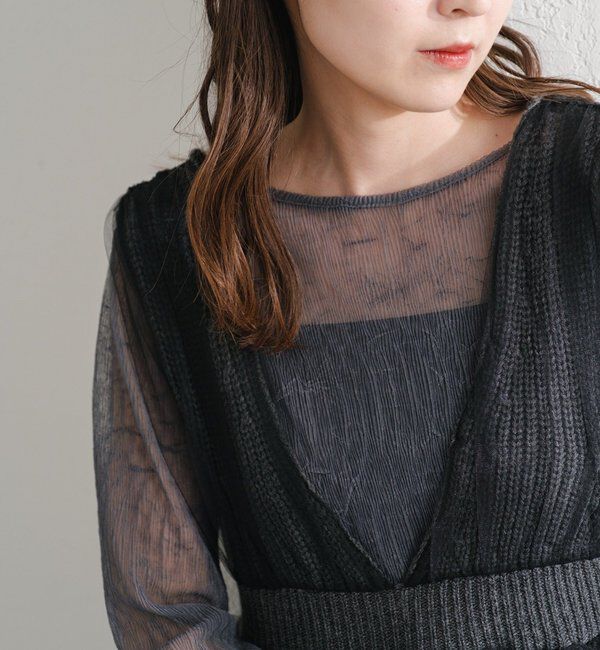  「ランダムチュールメローTEE」|Tシャツ・カットソー|