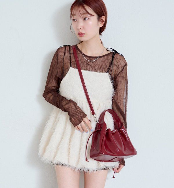  「ランダムチュールメローTEE」|Tシャツ・カットソー|