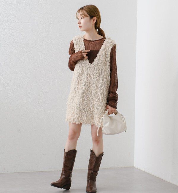  「ランダムチュールメローTEE」|Tシャツ・カットソー|