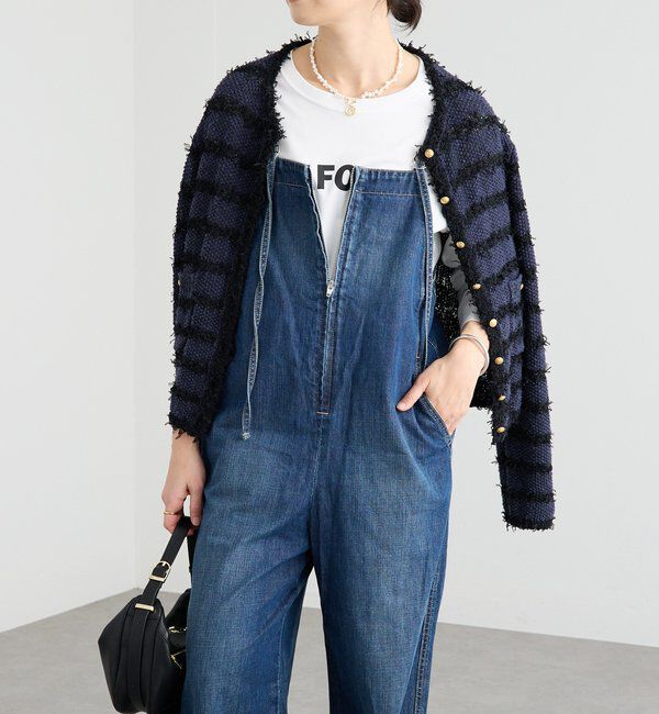  「【シーズン問わず使える】デニムサロペット」|ワンピース|