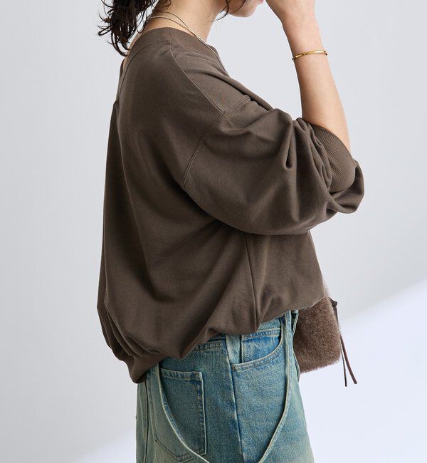  「【秋カラー登場】2wayスウェット」|Tシャツ・カットソー|