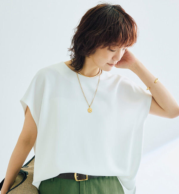  「【ベストセラー】ダンボールフレンチプルオーバー」|Tシャツ・カットソー|