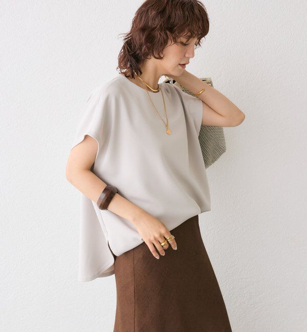  「【ベストセラー】ダンボールフレンチプルオーバー」|Tシャツ・カットソー|