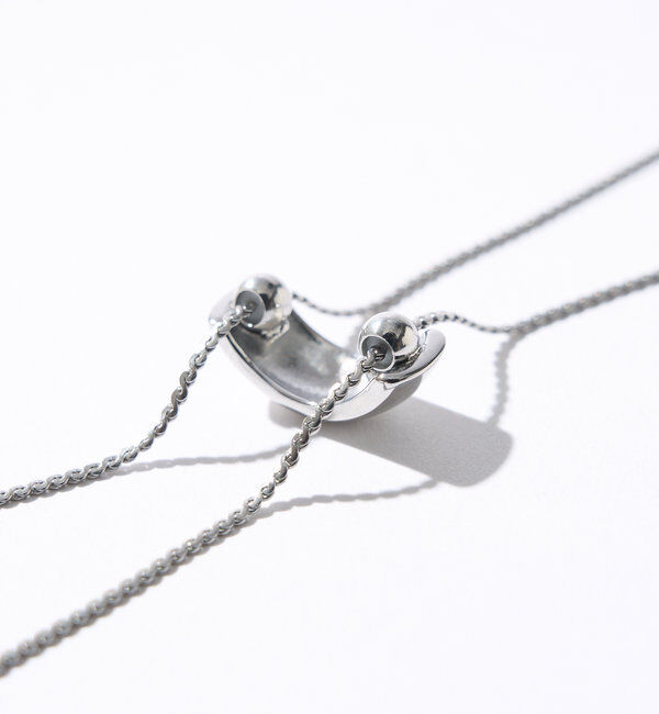  「【R.good(アールドットグッド)】Wスライドモチーフネックレス」|ブローチ・コサージュ|