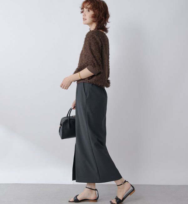  「【着映え】リブ付きフリンジブラウス」|シャツ・ブラウス|