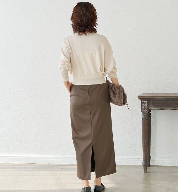  「【大人のこなれ感】ZIPニットカーディガン」|カーディガン|