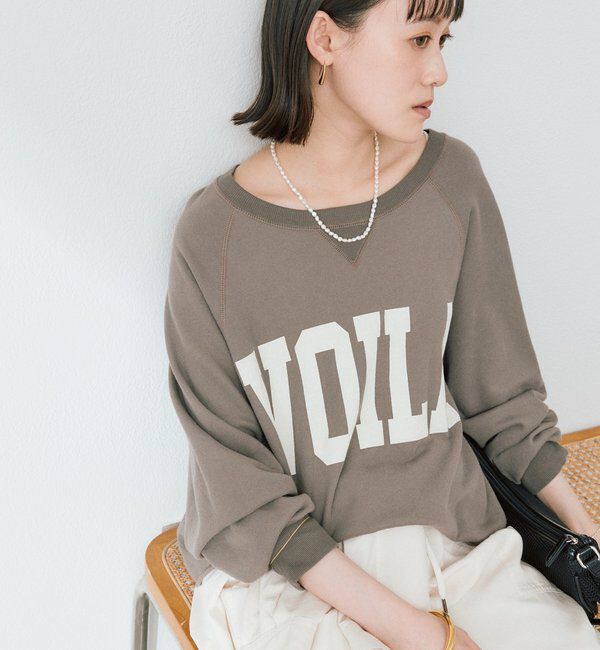  「【Yossshiiii企画】ワイドロゴカットオフスエット」|Tシャツ・カットソー|