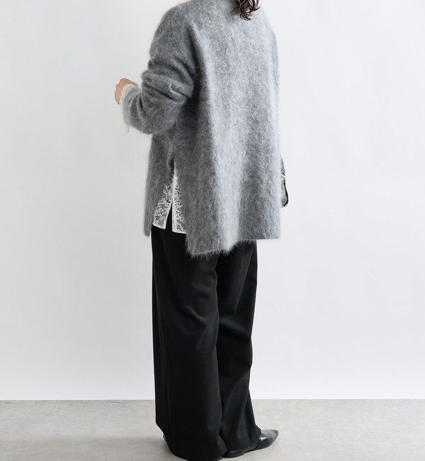  「【最高気温5度の寒い日に！/すっきり見え】ウォームタックワイドスラックス」|チノ|