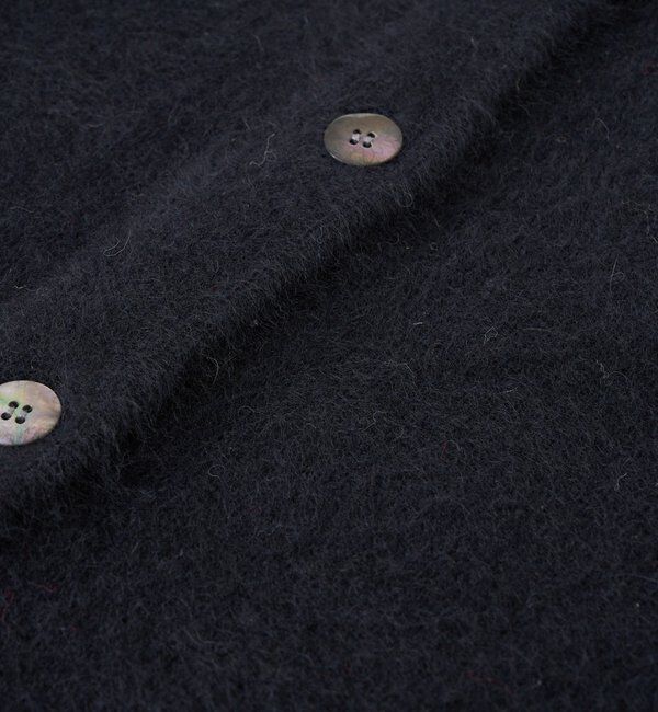  「【上質素材】ヘアリーヤーン2wayカーディガン」|カーディガン|