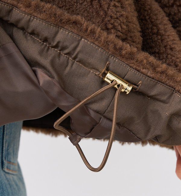  「【リバイバル/暖かみのある素材感】テディボアZIPコート」|その他|