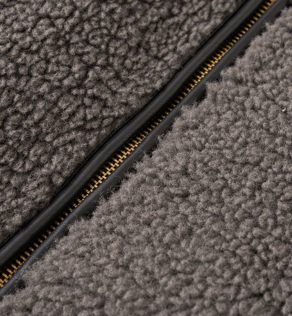  「【リバイバル/暖かみのある素材感】テディボアZIPコート」|その他|