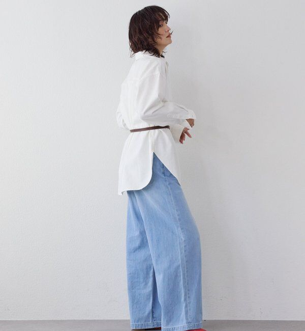  「【MONN.:.(モン)】クリアデニムシャツ」|シャツ・ブラウス|