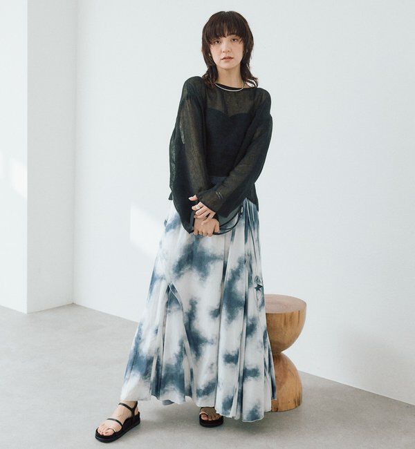  「【a Nice （ア ・ニース）】2WAYリネンブラウス」|シャツ・ブラウス|