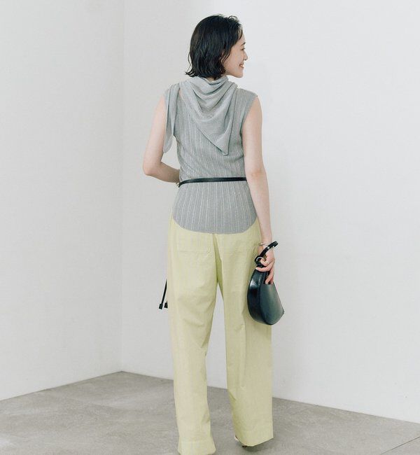  「【トレンド感抜群】リラクシーストライプパンツ」|チノ|