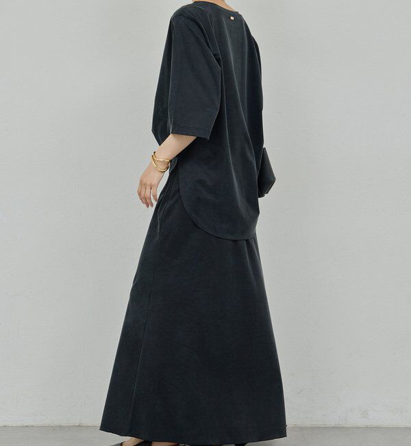  「【安心シルエット】【セットアップ対応】キュプラジャージーラウンドTee」|Tシャツ・カットソー|