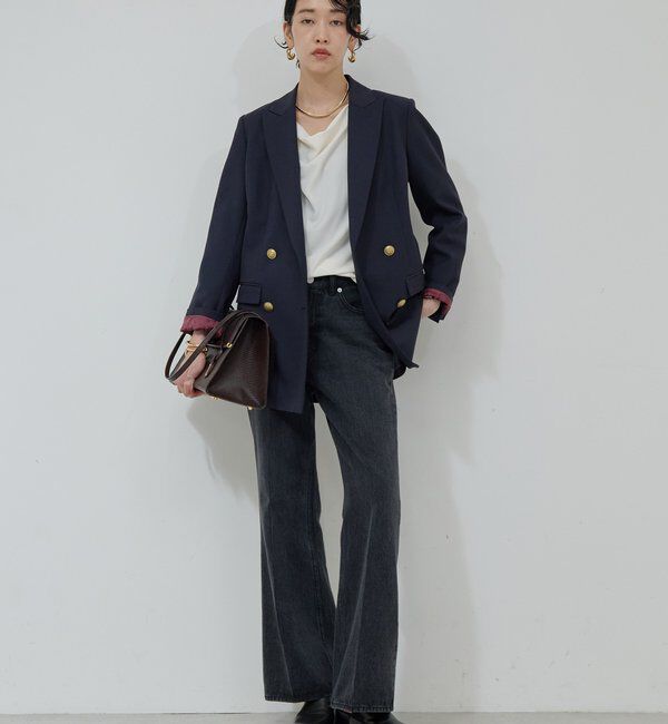  「ピークドラペルジャケット」|テーラードジャケット|