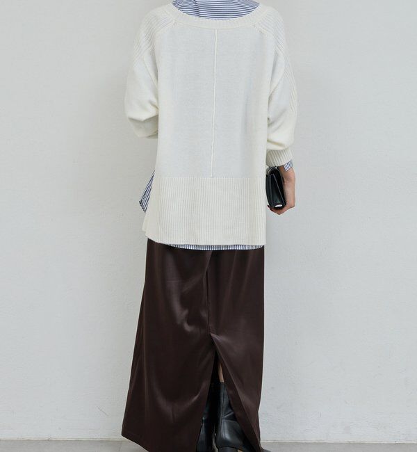  「【脱マンネリニット】【MANAKAコラボ】フードセットニット」|ニット・セーター|