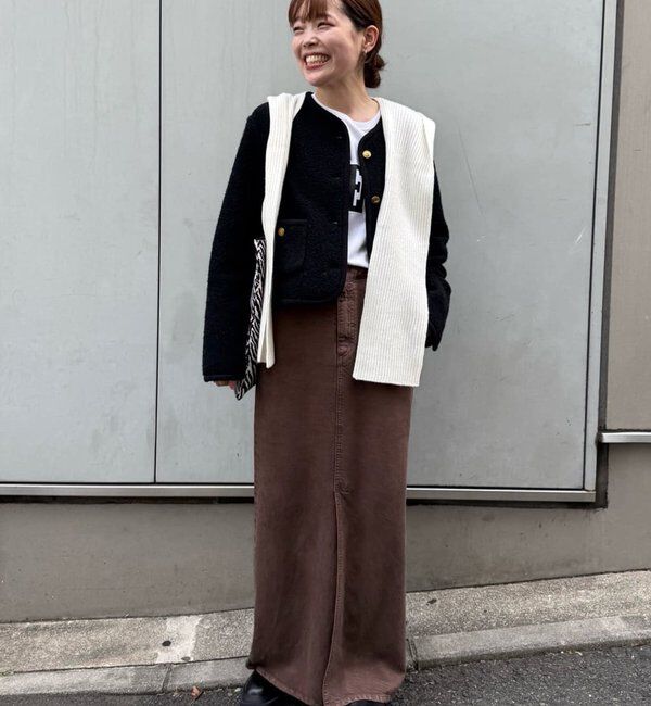  「【脱マンネリニット】【MANAKAコラボ】フードセットニット」|ニット・セーター|