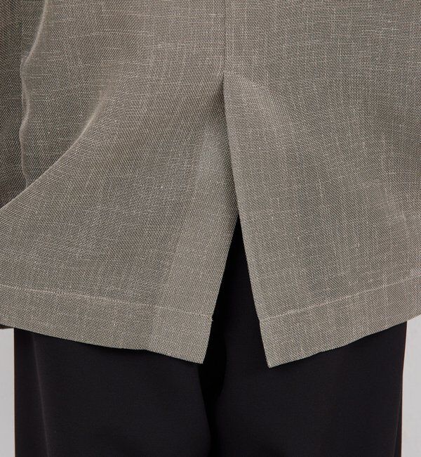  「シアーメッシュジャケット」|テーラードジャケット|